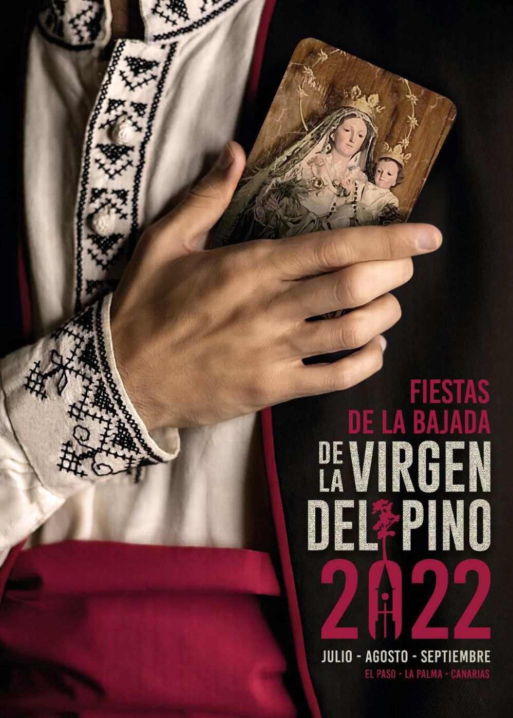 La tradición de la Bajada de la Virgen de El Pino protagoniza su cartel anunciador